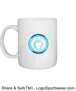 Huskies Coffee Mug Design Zoom
